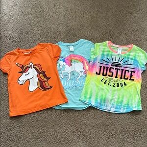Lot of 3 Sz 6/6x short sleeve shirts